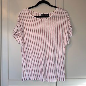 Jones New York Linen Blend T-Shirt